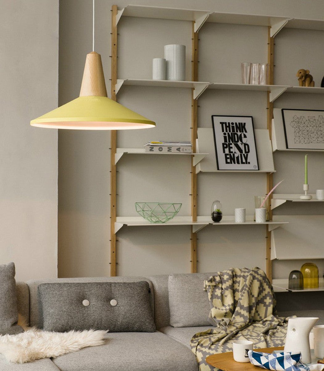 LundLund – Suspension Minimaliste Scandinave en Bois Naturel