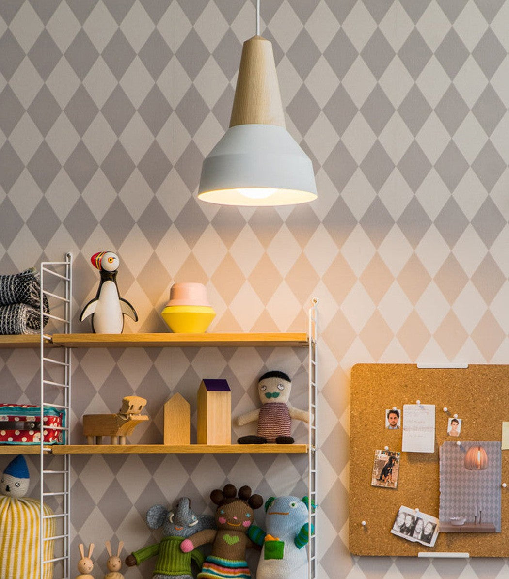 LundLund – Suspension Minimaliste Scandinave en Bois Naturel