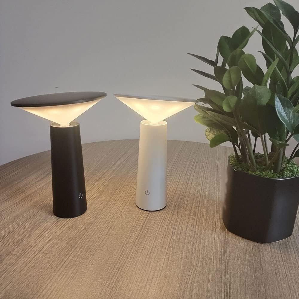 Lampe LED Rotative Portable – Design Minimaliste Rechargeable
