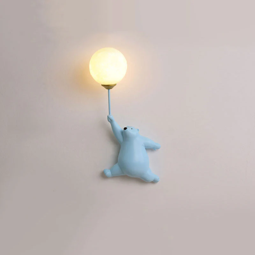 Applique Murale LED Ours – Lampe Design Enfant