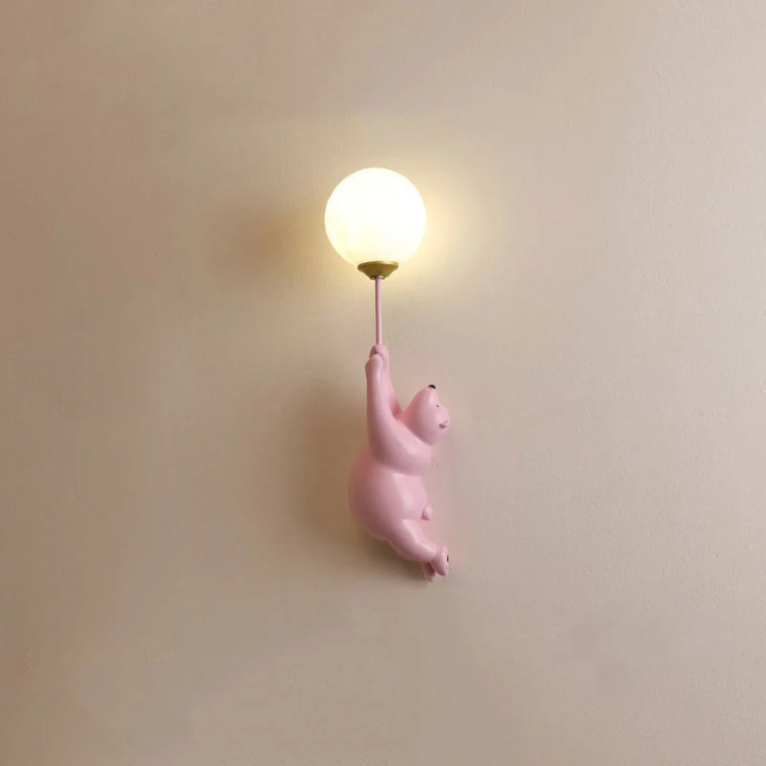 Applique Murale LED Ours – Lampe Design Enfant