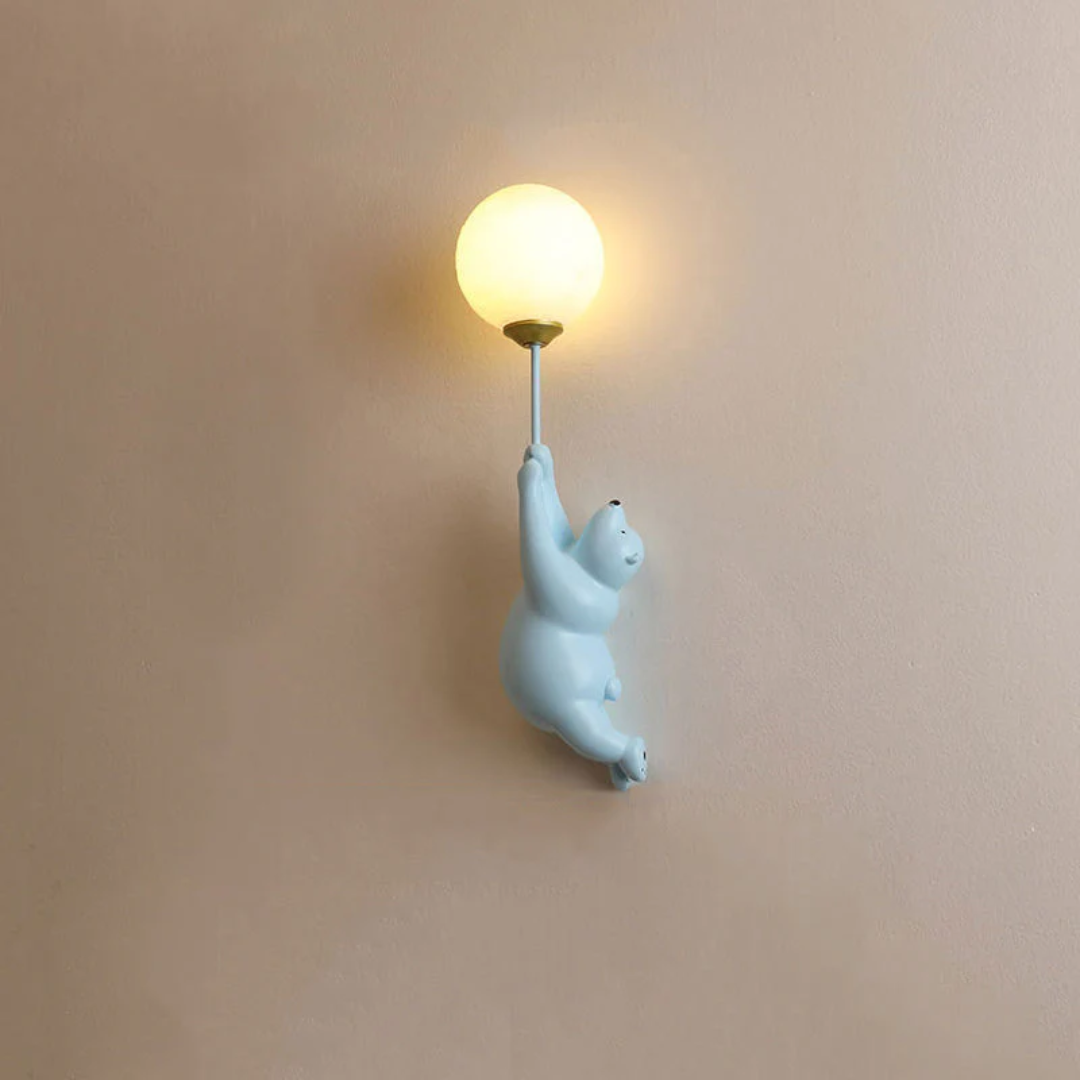 Applique Murale LED Ours – Lampe Design Enfant