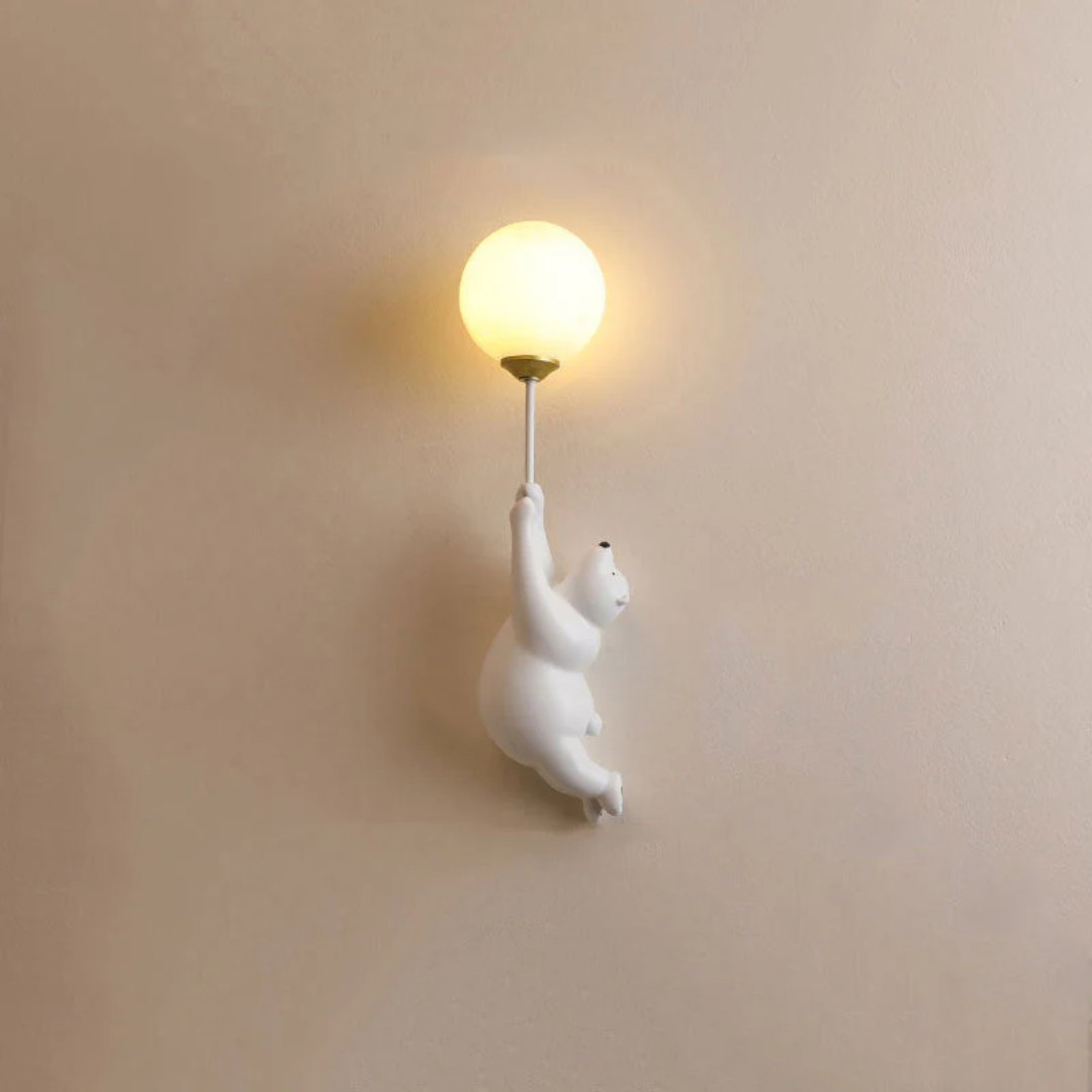 Applique Murale LED Ours – Lampe Design Enfant