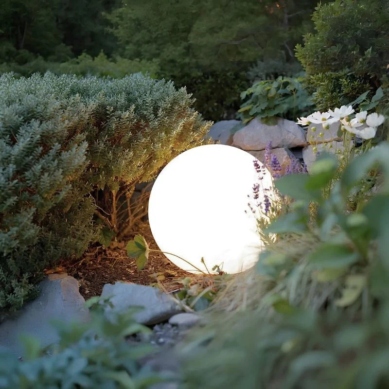 Lampe Solaire Sphérique LED – Extérieur & Intérieur