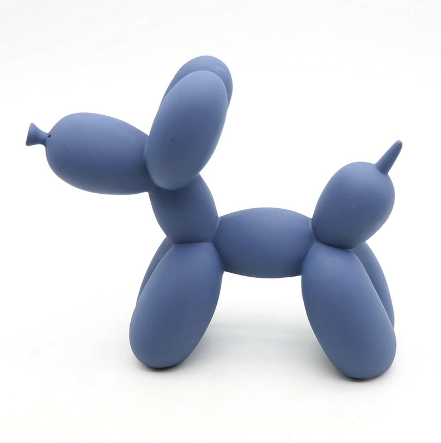 Sculpture Chien Ballon Coloré – Déco Résine Mate Artisanale