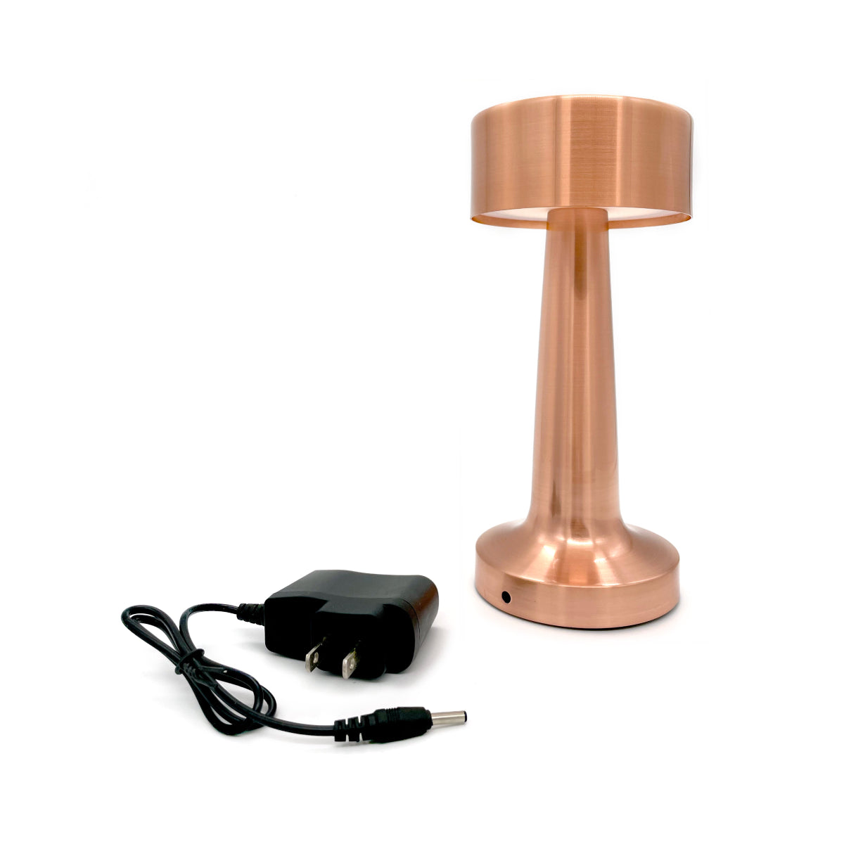 Vintage Bar LED - Lampe de Table Sans Fil Élégante en Métal Doré