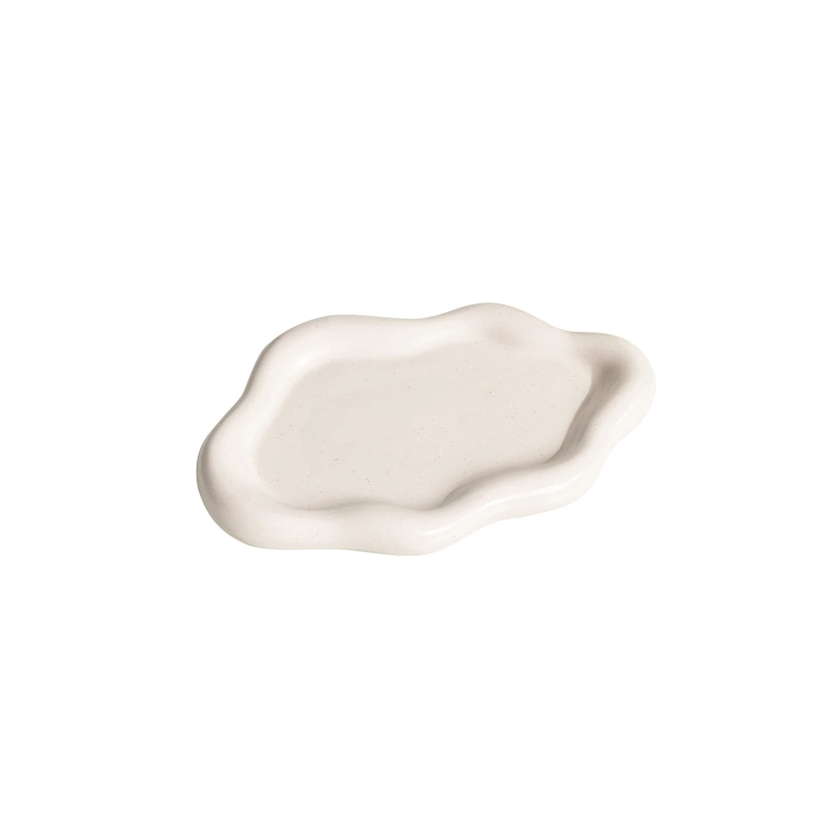 Plateau Nuage en Céramique Blanche – Élégance Fantaisiste pour Votre Intérieur