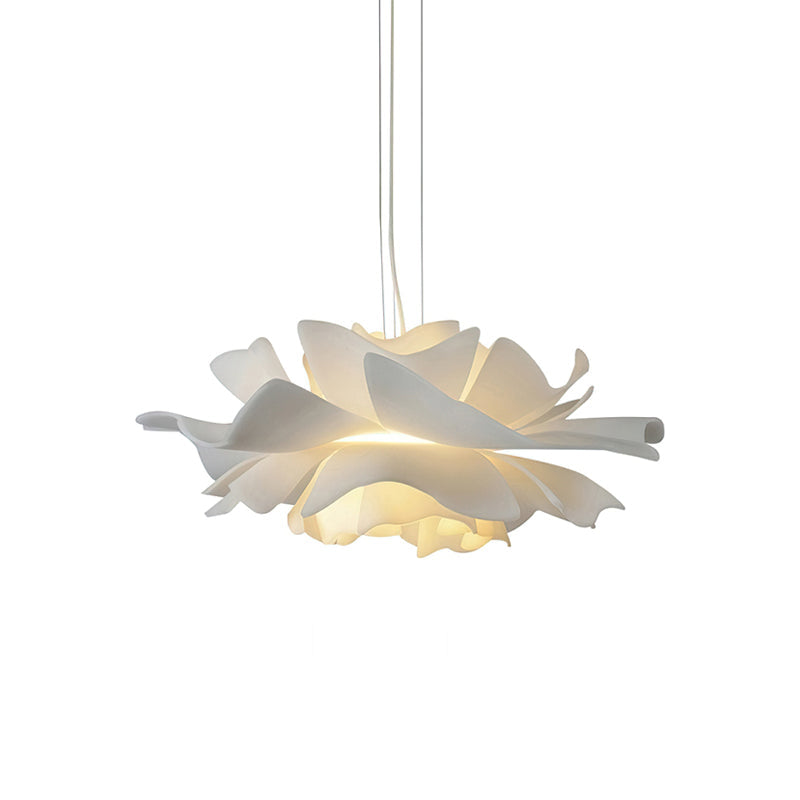 Suspension Lotus Blanche – Élégance Florale pour un Intérieur Moderne