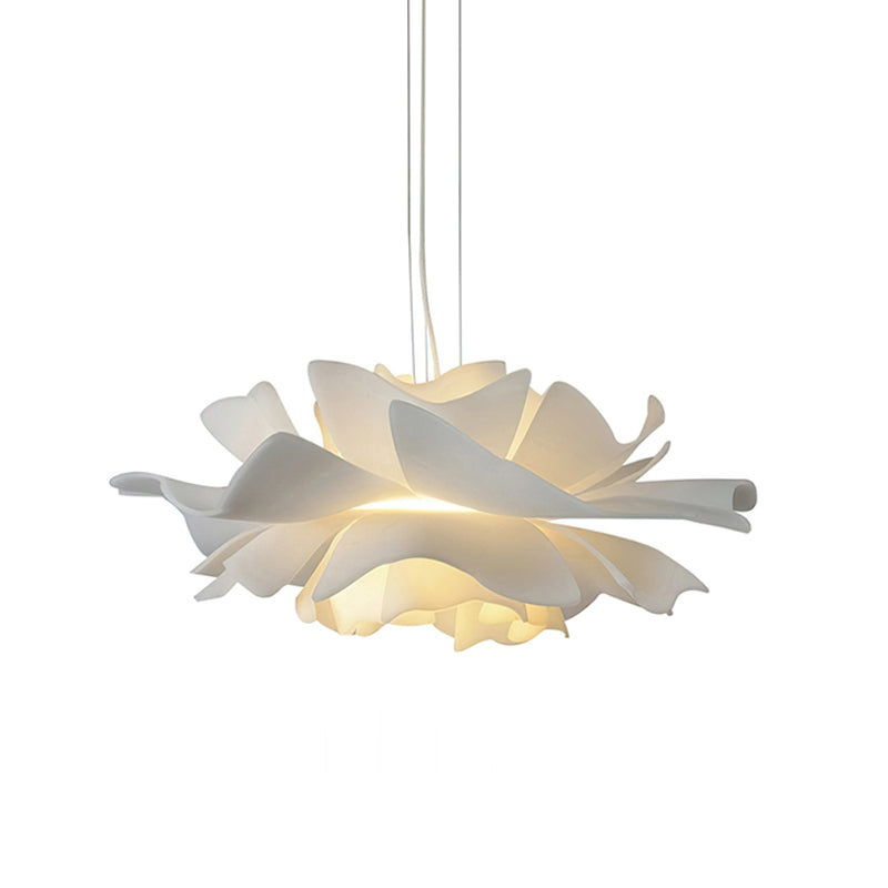 Suspension Lotus Blanche – Élégance Florale pour un Intérieur Moderne
