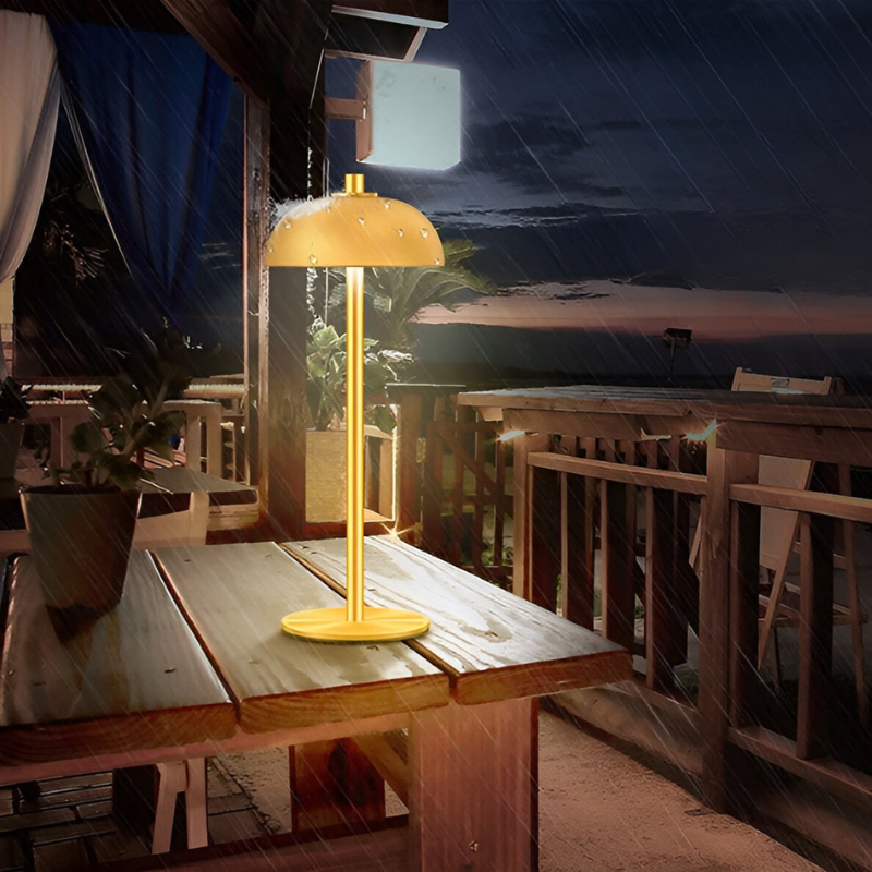 DazzleLite – Lampe de Table Sans Fil avec Contrôle Tactile et Éclairage Personnalisable