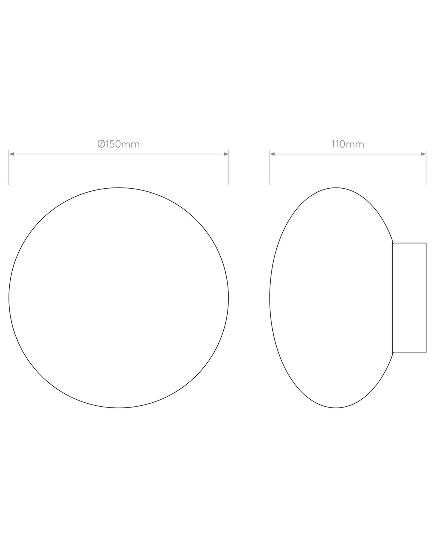 Applique Murale Sphérique Zeppo