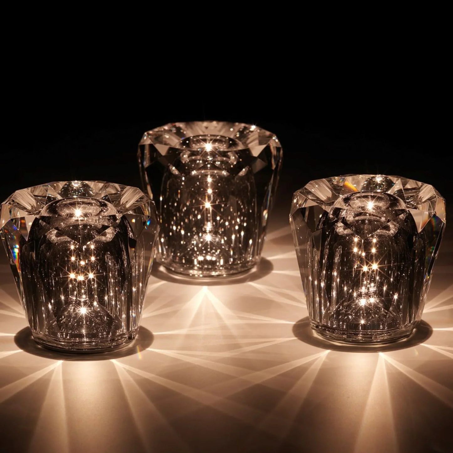 Lampe Cristal Ambientify – Éclairage Ambiant Élégant et Moderne