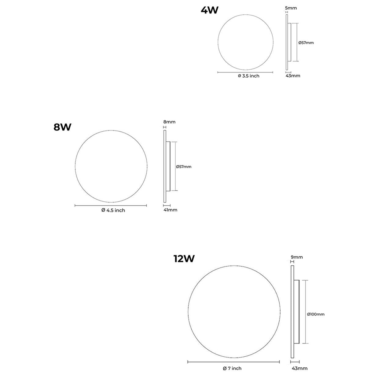 Applique Murale d’Extérieur LED MOON – Éclairage Solaire Moderne pour Jardin, Terrasse ou Escalier
