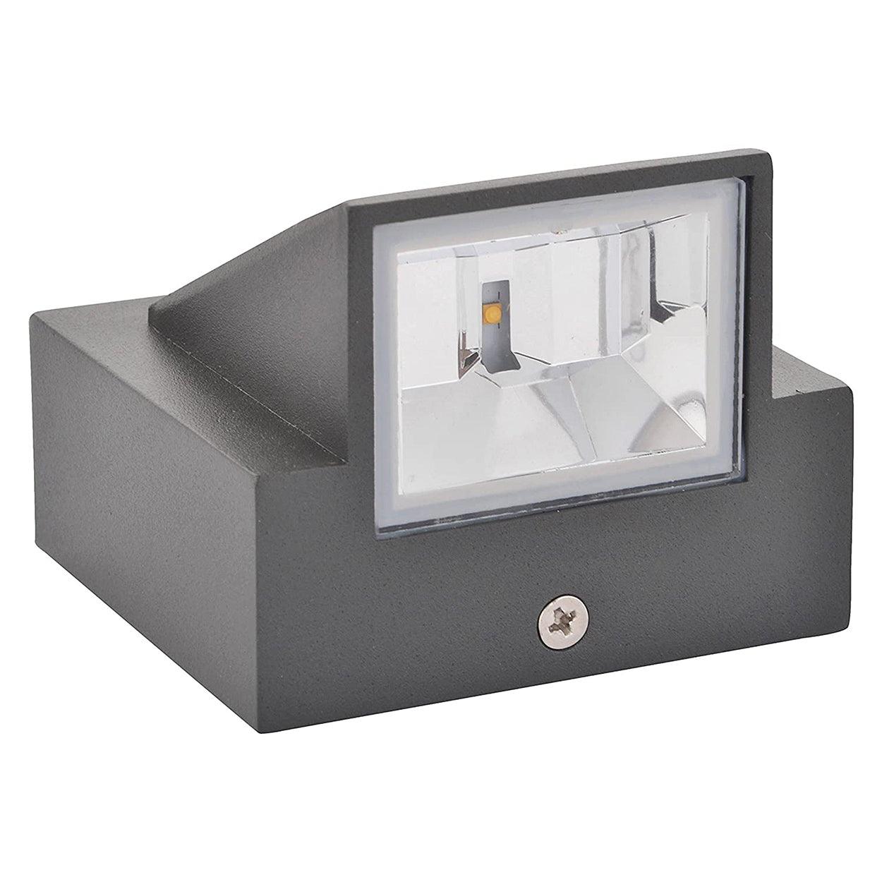 Applique Murale d’Extérieur LED VEE – Éclairage Unidirectionnel Étanche IP pour Façade et Mur de Jardin