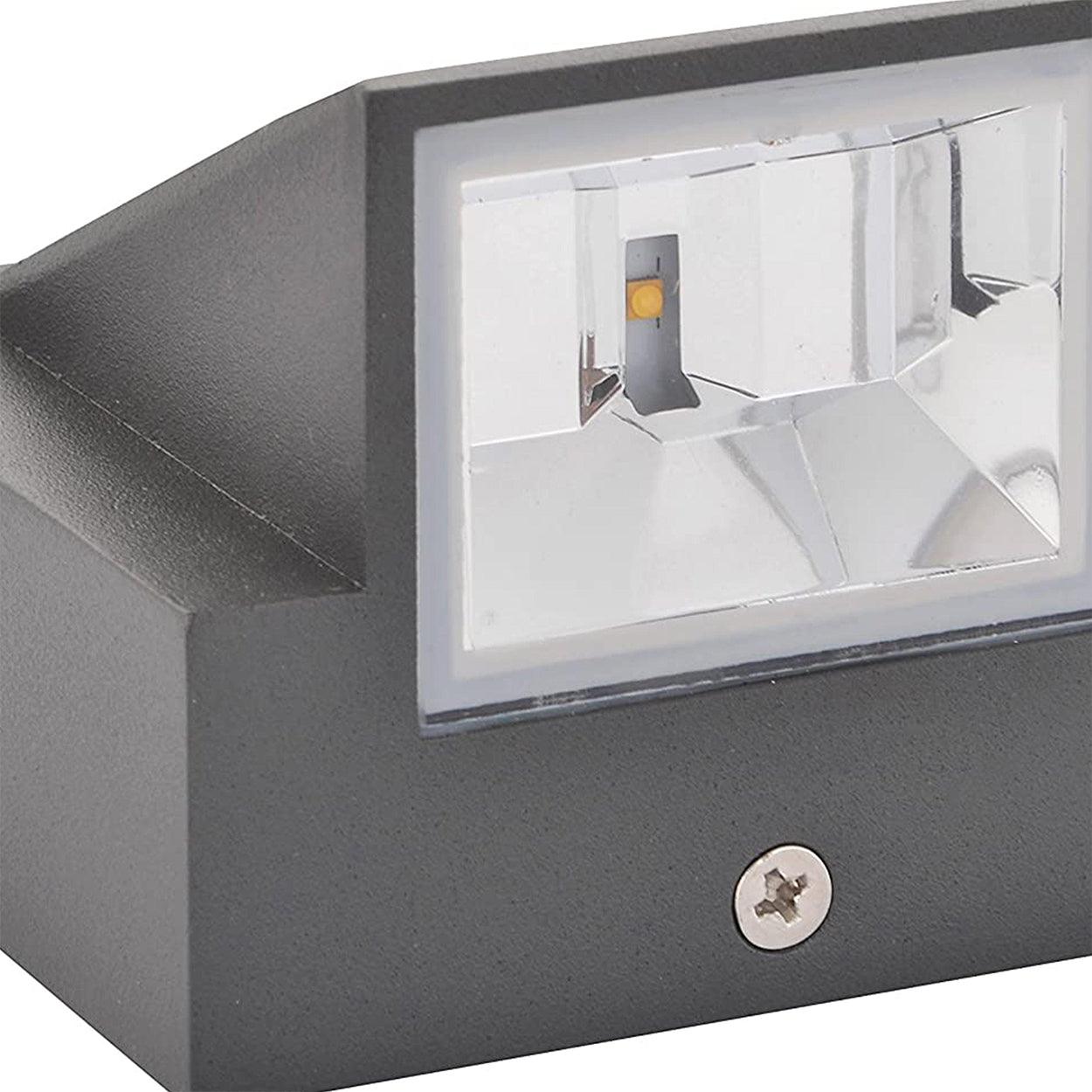 Applique Murale d’Extérieur LED VEE – Éclairage Unidirectionnel Étanche IP pour Façade et Mur de Jardin