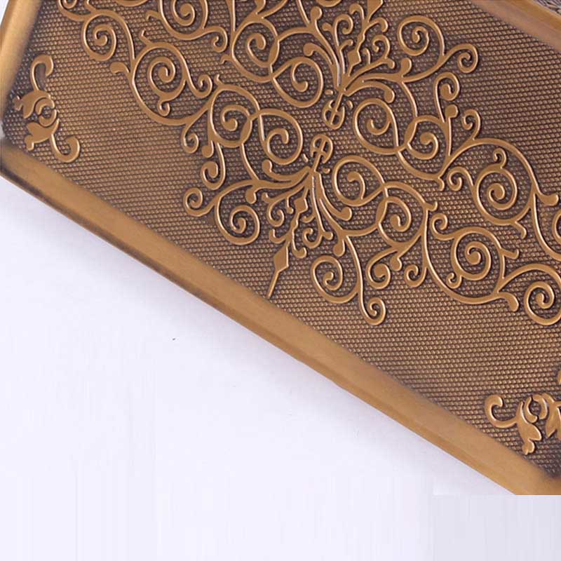 Porte-Papier Toilette Laiton Antique avec Support Mobile