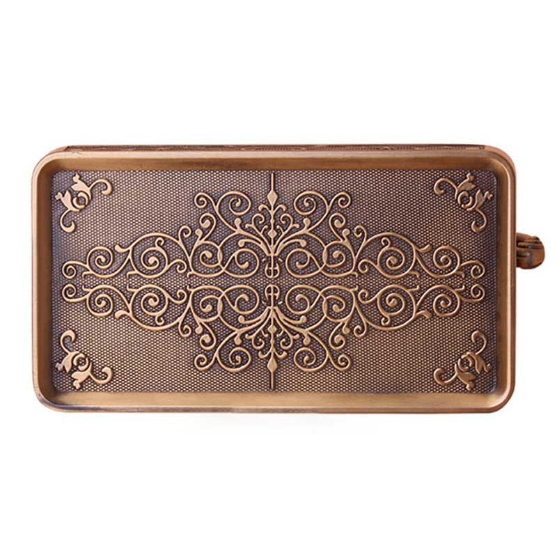 Porte-Papier Toilette Laiton Antique avec Support Mobile