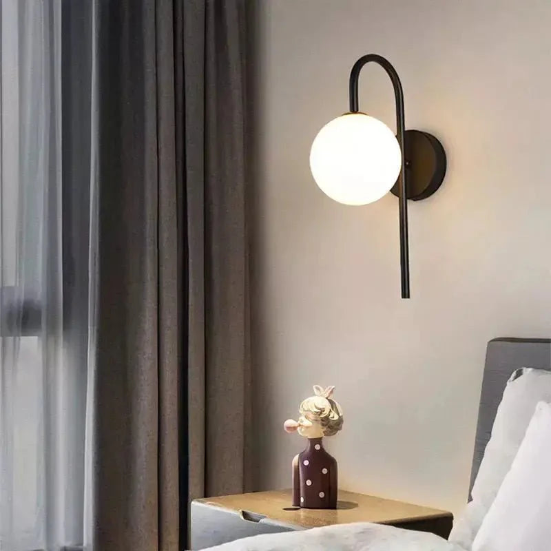Applique Murale Boule, IP44 LED Salle de Bain