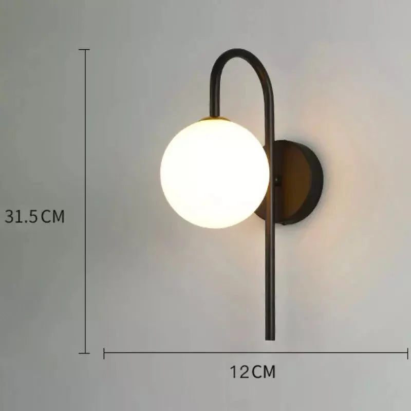 Applique Murale Boule, IP44 LED Salle de Bain