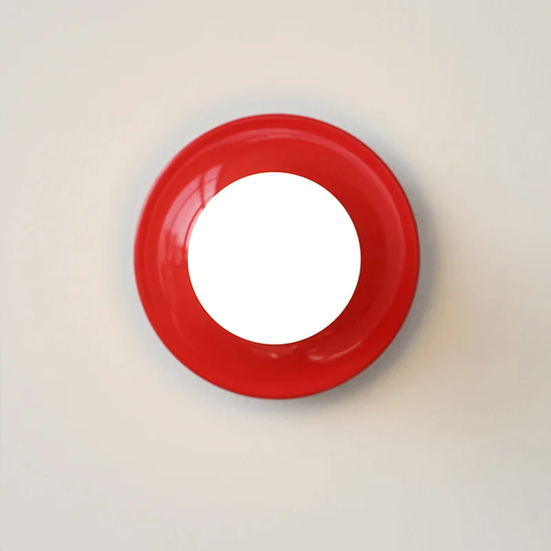Applique Murale Design en Fer Coloré – Touche Moderne et Élégante
