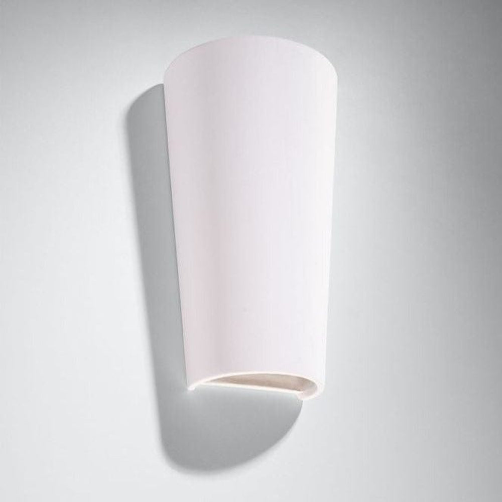 Applique Murale Blanche Design LED en Céramique