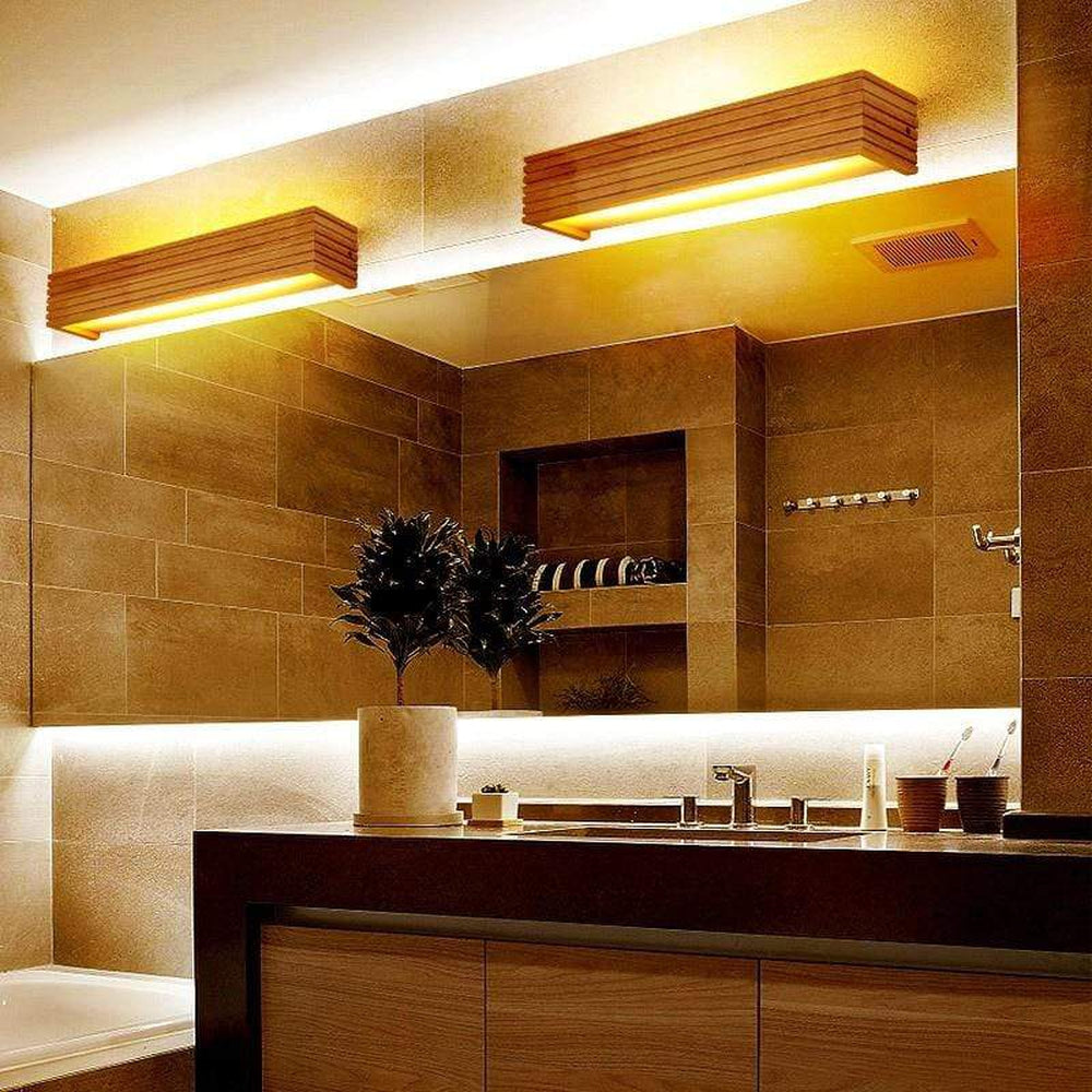 Applique Murale Bois LED Style Chalet IP20