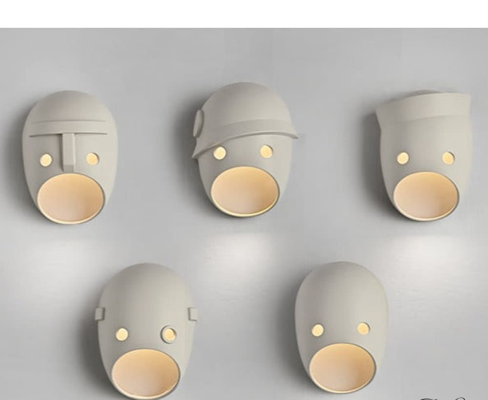Applique Murale Résine Originale – Design Créatif