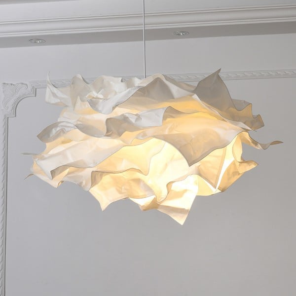 Suspension Nuage Scandinave en Papier Parchment