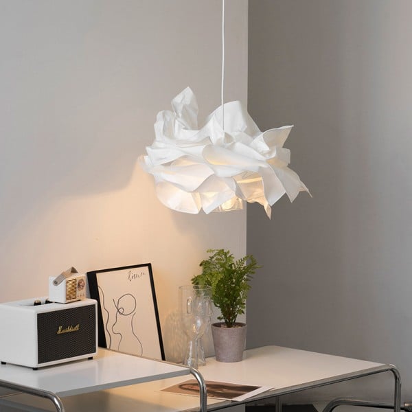 Suspension Nuage Scandinave en Papier Parchment