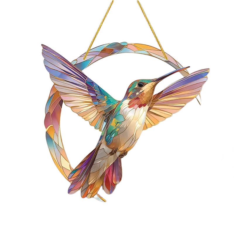 Attrape-Soleil Colibri – Symbolique et Couleurs Enchanteresses pour Vos Fenêtres