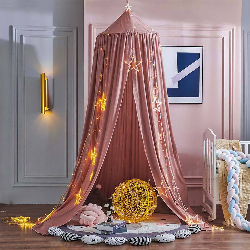 Baldaquin Occultant Enfant, Tissu Doux et Respirant