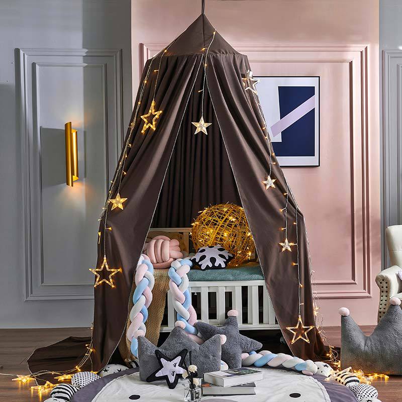 Baldaquin Occultant Enfant, Tissu Doux et Respirant
