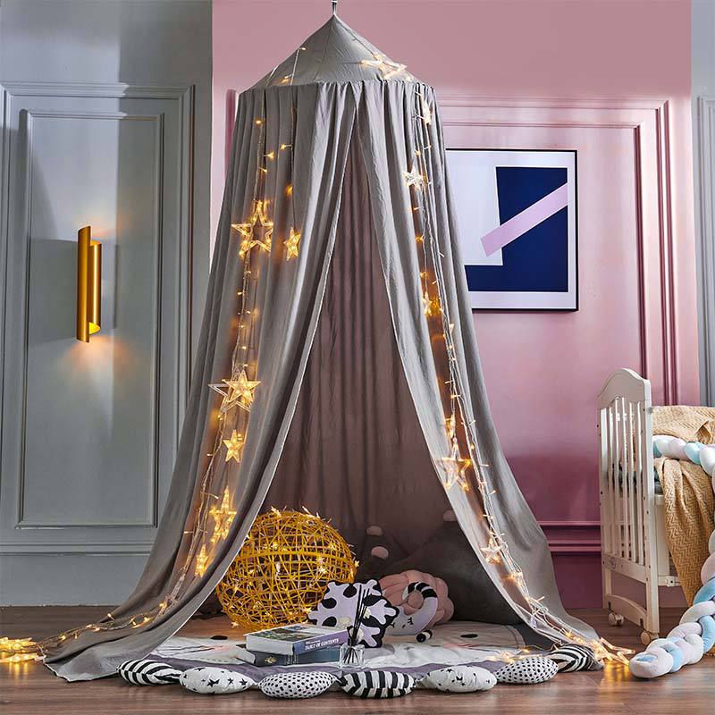 Baldaquin Occultant Enfant, Tissu Doux et Respirant