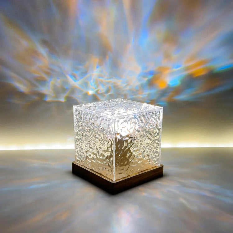 Aurora Lumières Boréales Cube | Décoration Lumineuse Inspirée des Aurores Boréales