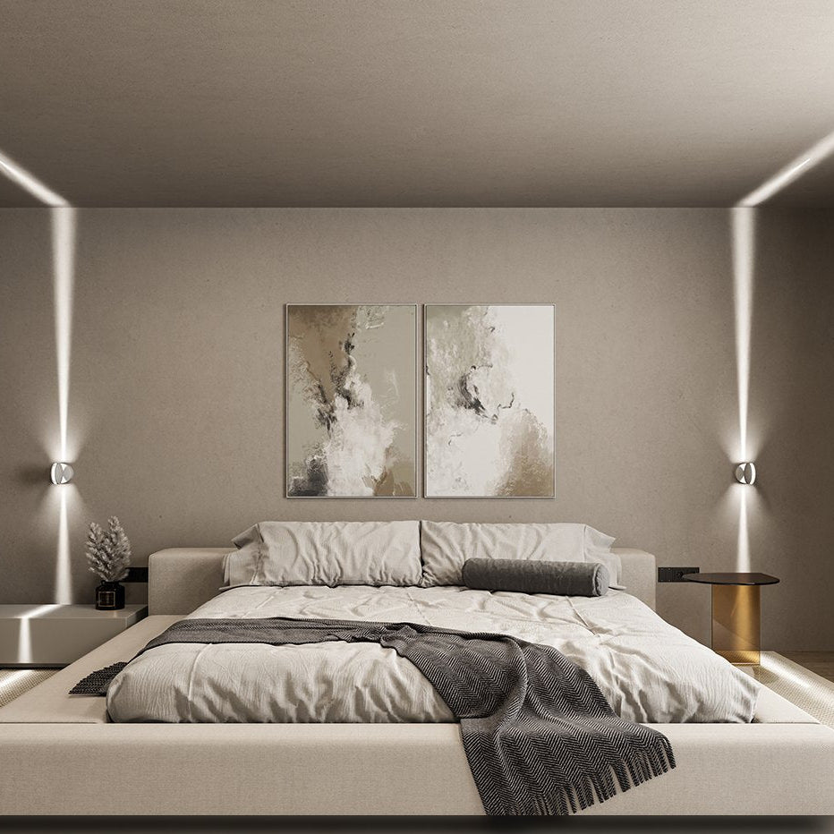 LUMO | Plafonnier LED Moderne en Aluminium Blanc