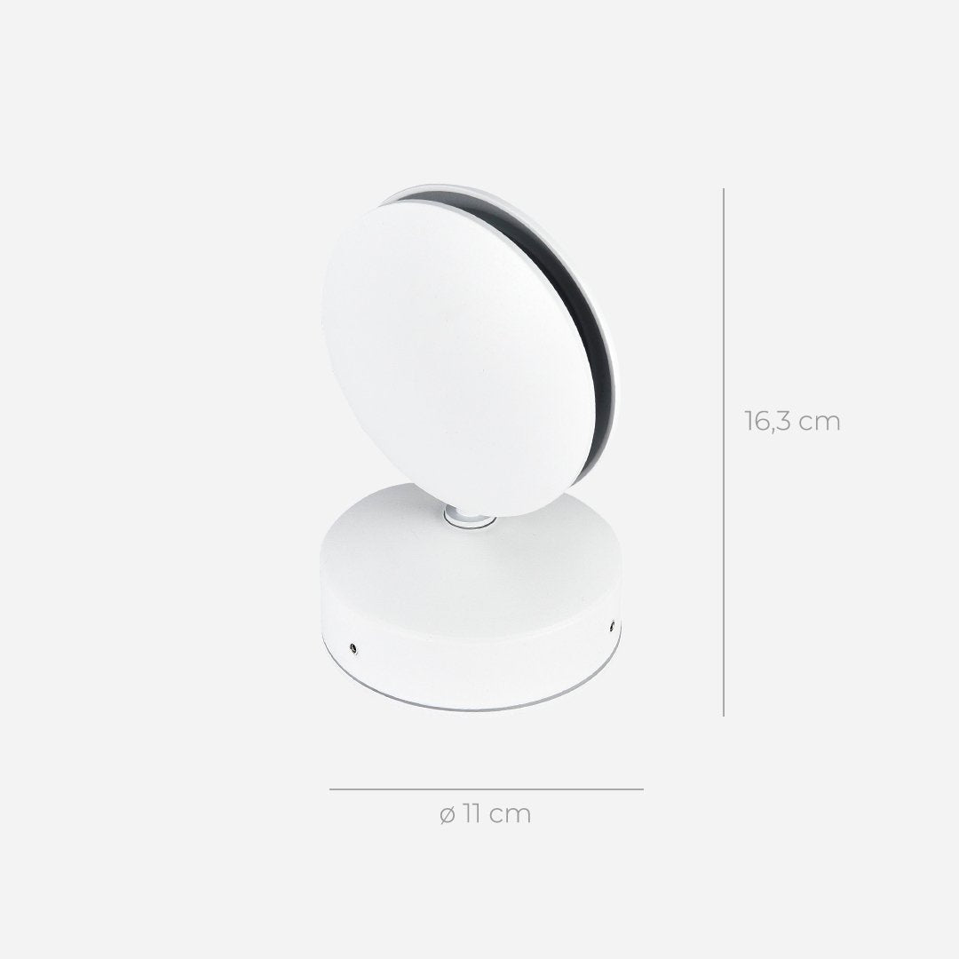 LUMO | Plafonnier LED Moderne en Aluminium Blanc