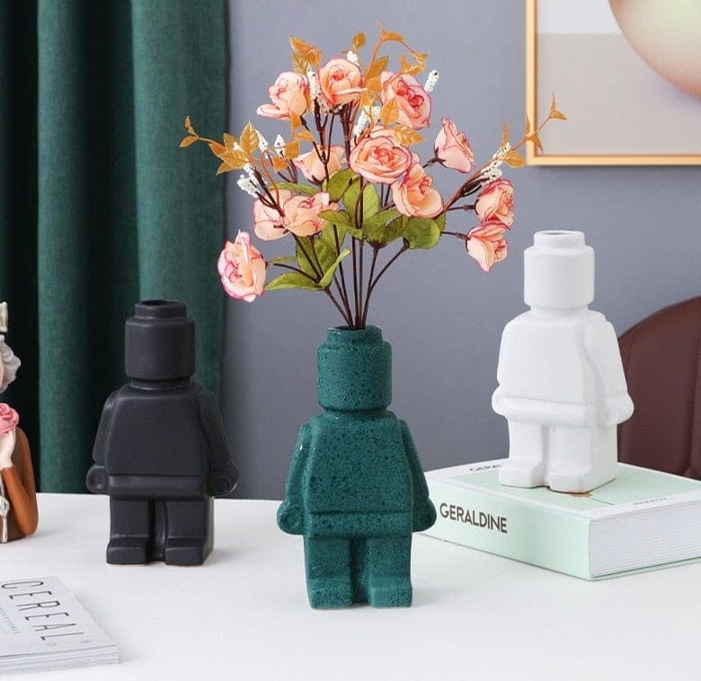 PixelGrow | Jardinière en Briques avec Robot Intégré