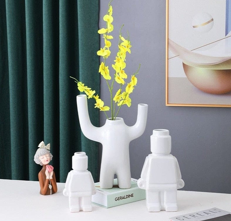 PixelGrow | Jardinière en Briques avec Robot Intégré