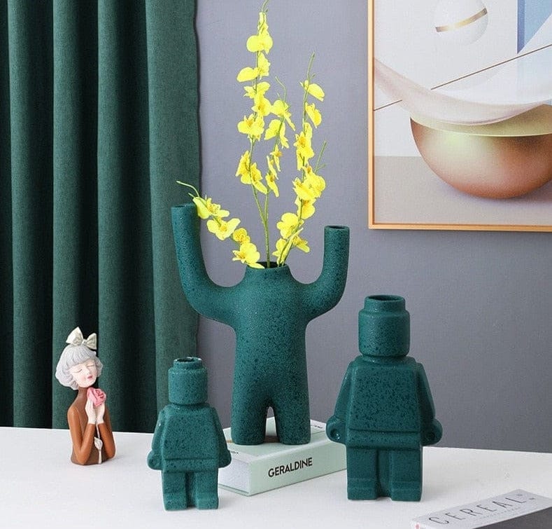 PixelGrow | Jardinière en Briques avec Robot Intégré