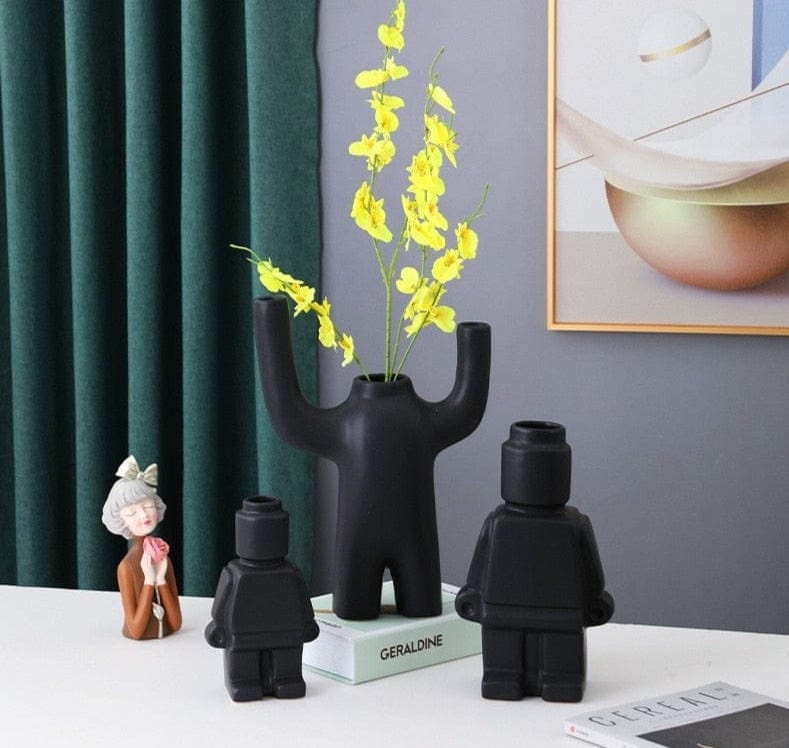 PixelGrow | Jardinière en Briques avec Robot Intégré