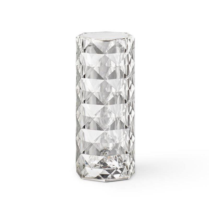 Lampe Cristal Rechargeable à Effet Diamant – Design Élégant à 3 Intensités