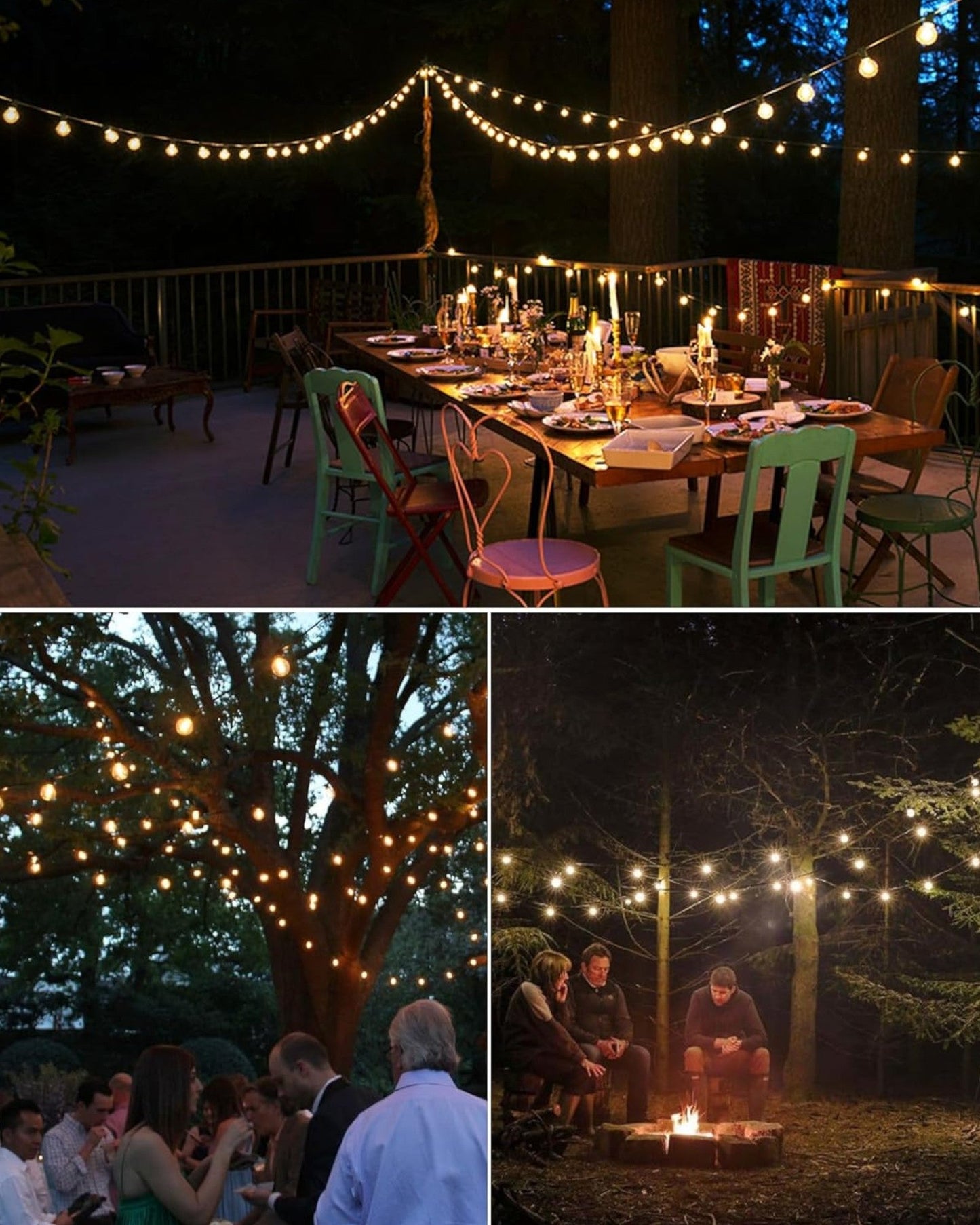 Guirlande LED Étanche pour Extérieur – Ambiance Chaleureuse Jusqu’à 150M