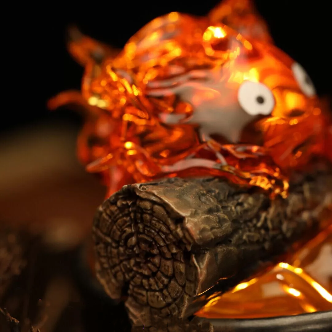 Veilleuse LED Figurine Feu Calcifer – Design Fantaisie