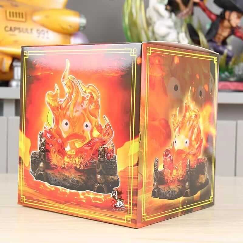 Veilleuse LED Figurine Feu Calcifer – Design Fantaisie