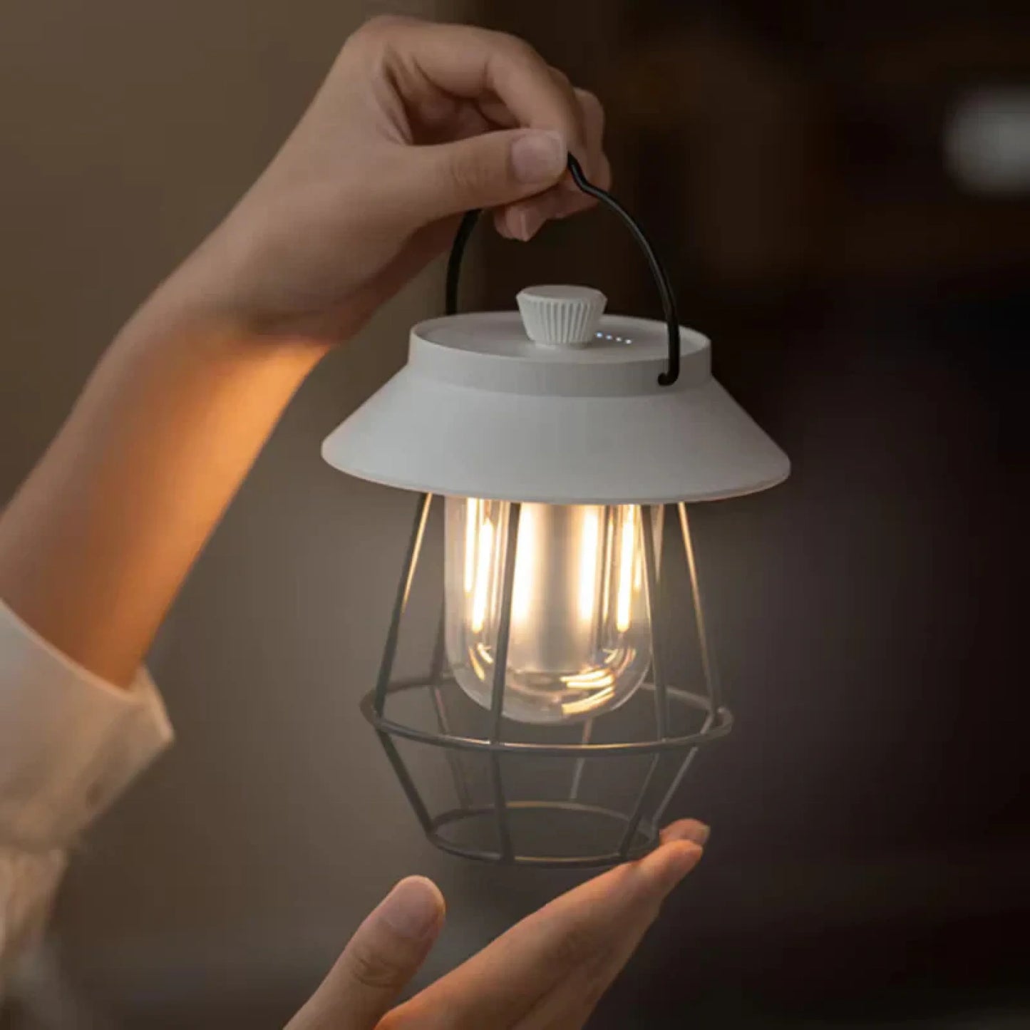Lampe de Camping CAMPIFY – Éclairage Nomade au Style Rétro