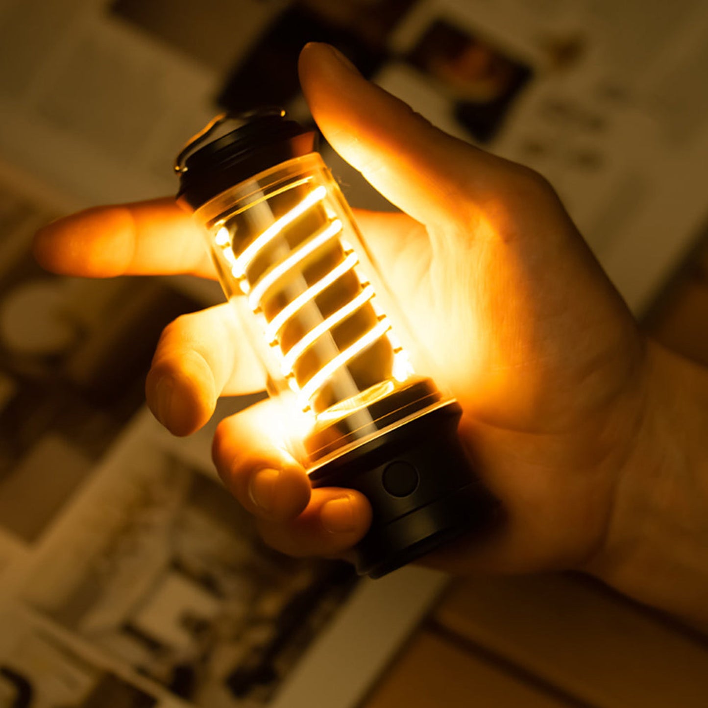 Luminax – Lampe de Camping LED Rechargeable pour Aventures Extérieures