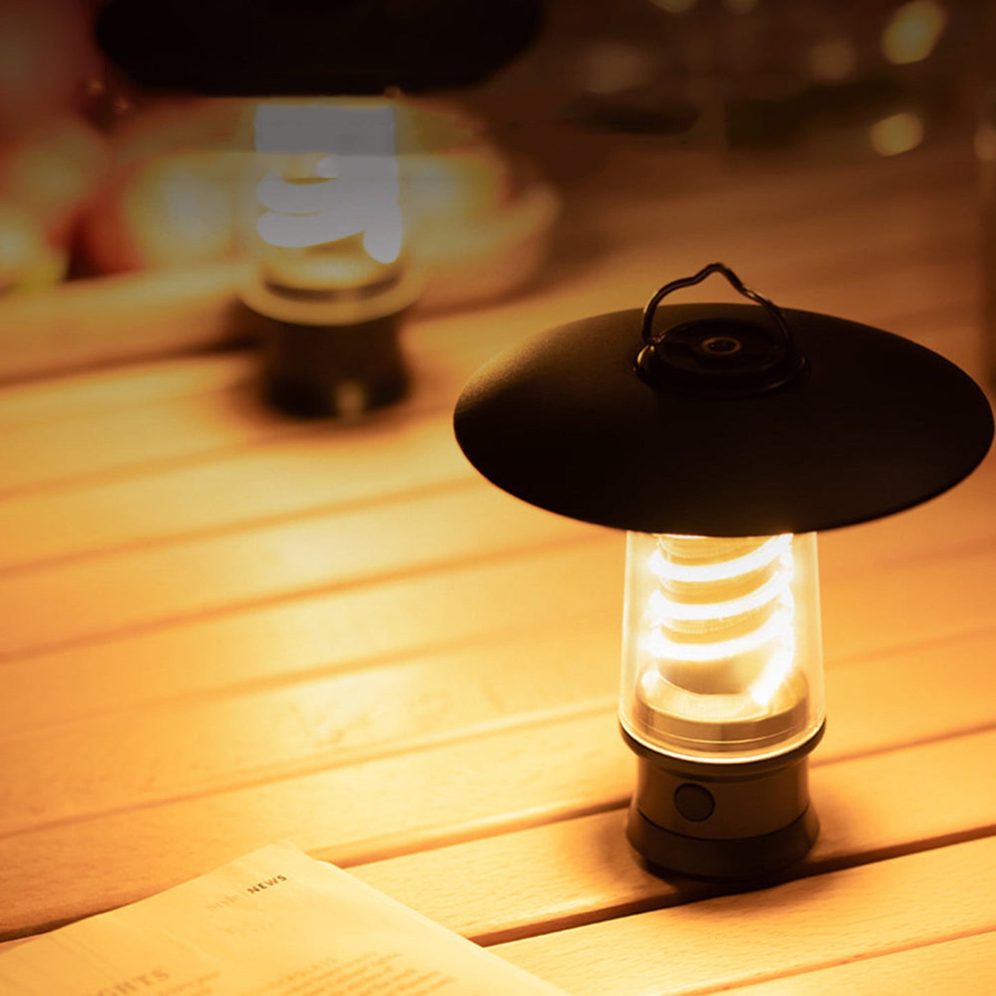 Luminax – Lampe de Camping LED Rechargeable pour Aventures Extérieures
