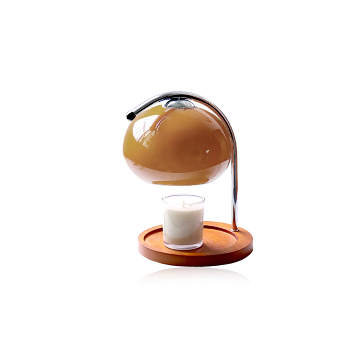 Lampe Réchauffe-Cire en Verre Rétro Dimmable – Ambiance Élégante et Chaleureuse