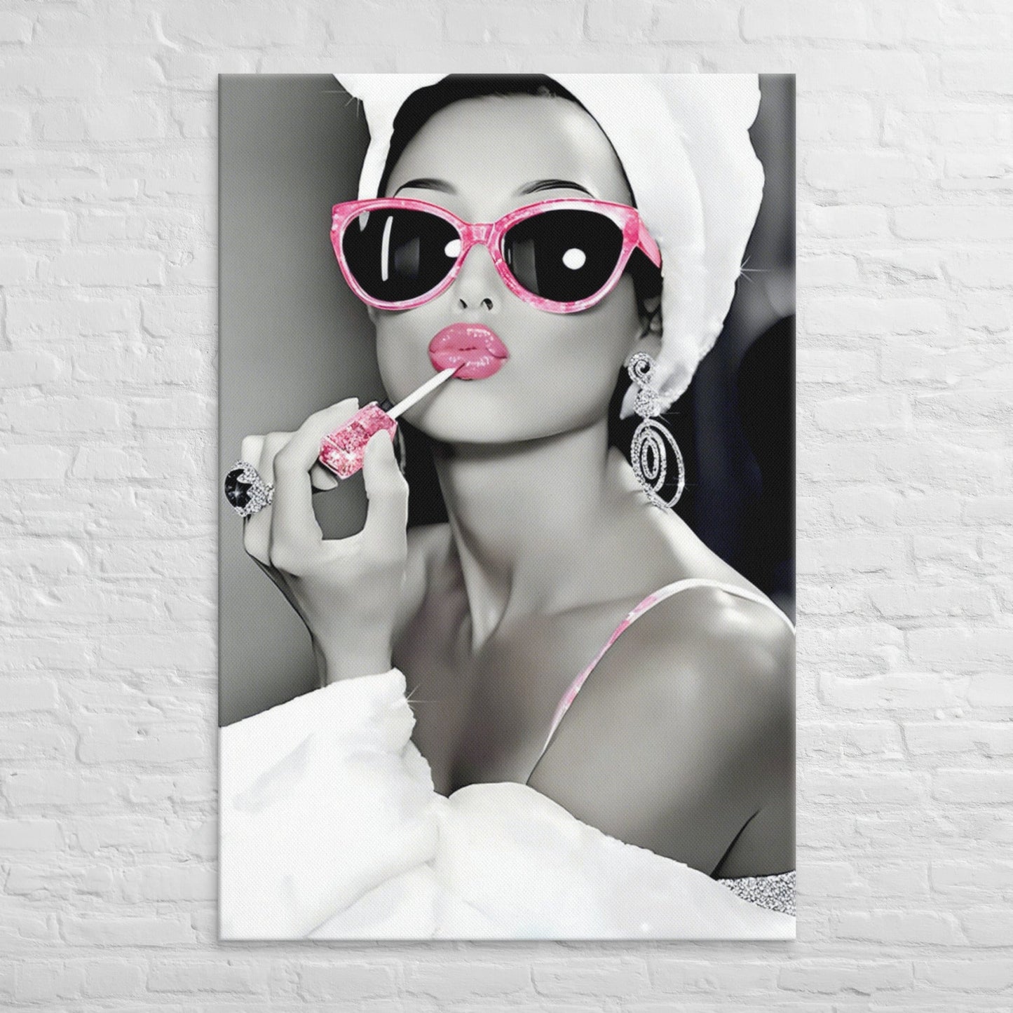Tableau Déco Toilettes "Oui, c’est une peinture" – Humour et Style pour Vos Murs