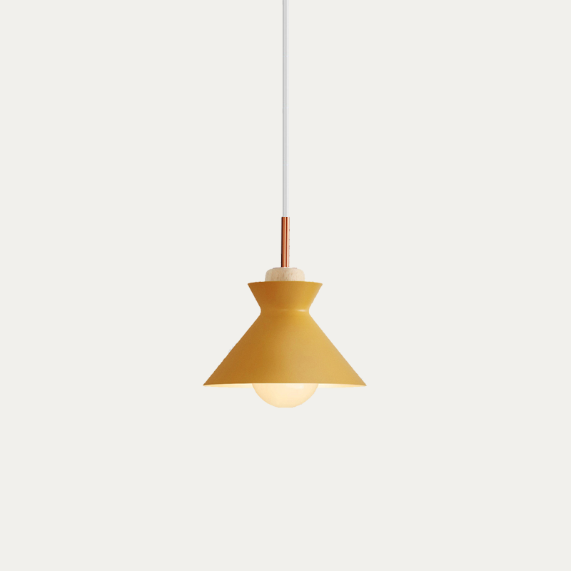 Suspension Scandinave en Bois Design Minimaliste